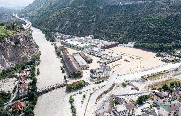Mal tiempo: en Valais, el agua rompió todo a su paso