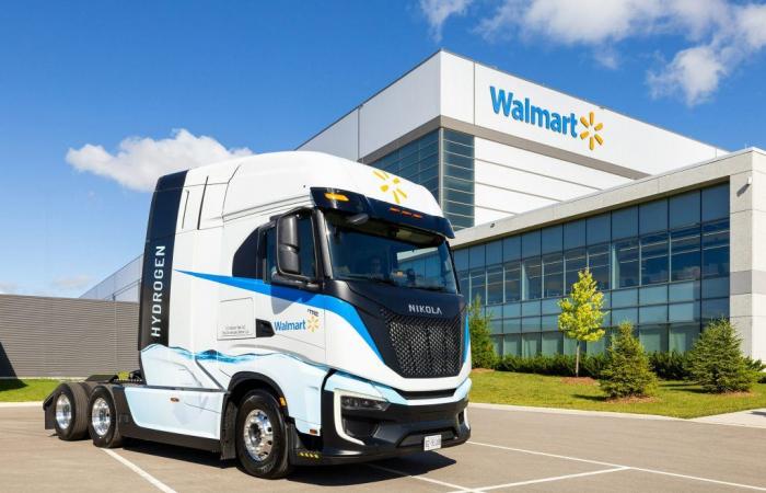 Walmart Canadá se convierte en el primer gran minorista de Canadá en operar un camión de hidrógeno