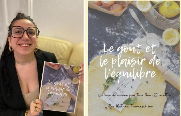 Mathéa, dietista de Cherburgo, publica un libro de recetas para comer bien divirtiéndose