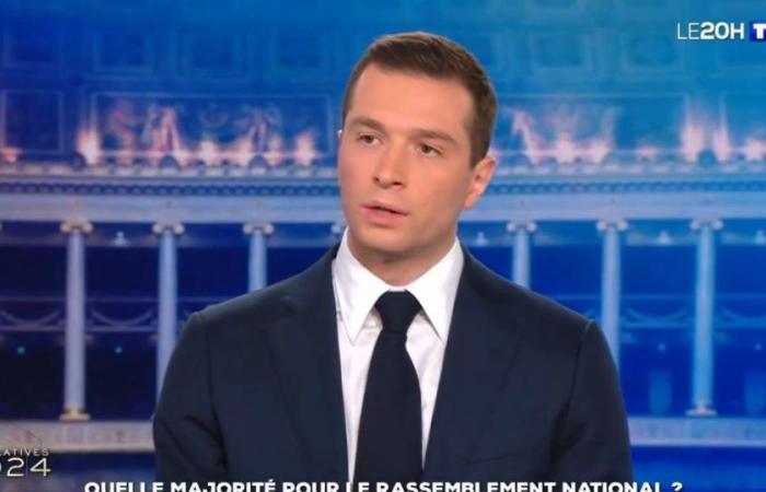 Bardella critica la “alianza deshonrosa” entre Macron y Mélenchon de cara a la segunda vuelta