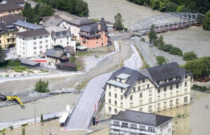 Las inundaciones en el Valais alimentan el debate sobre la revisión de la tercera corrección del Ródano – rts.ch