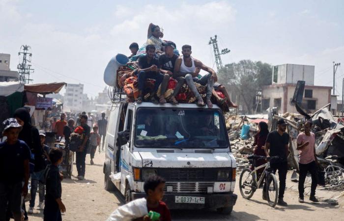 Las nuevas órdenes de evacuación en el sur de la Franja de Gaza afectan a 250.000 personas, según la ONU