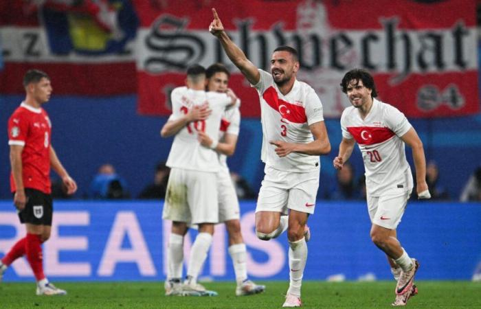 Austria-Türkiye (1-2): el bonito doblete de Demiral envía a los turcos a cuartos de final