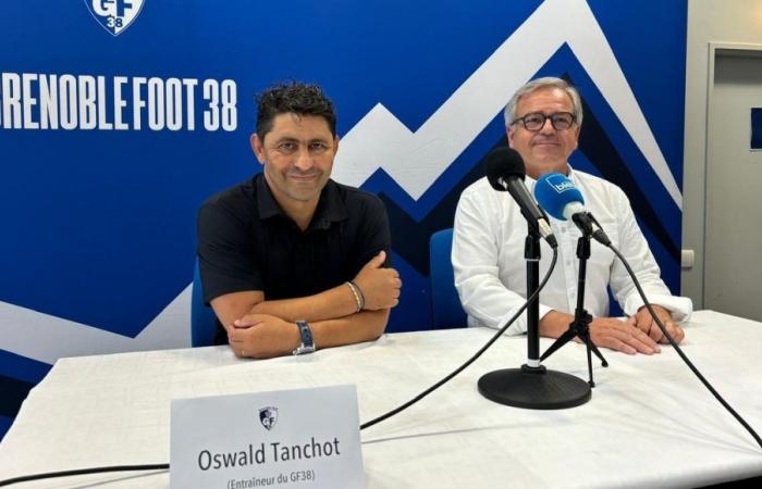 Ligue 2: intransigente y experimentado, el nuevo entrenador del GF38 Oswald Tanchot presentado en el Stade des Alpes