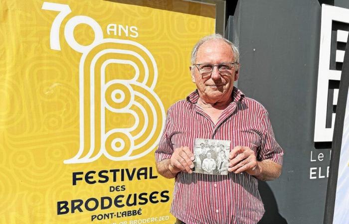 En Pont-l’Abbé, Marcel Buhannic celebra sus 40 años de voluntariado en el Festival des Brodeuses