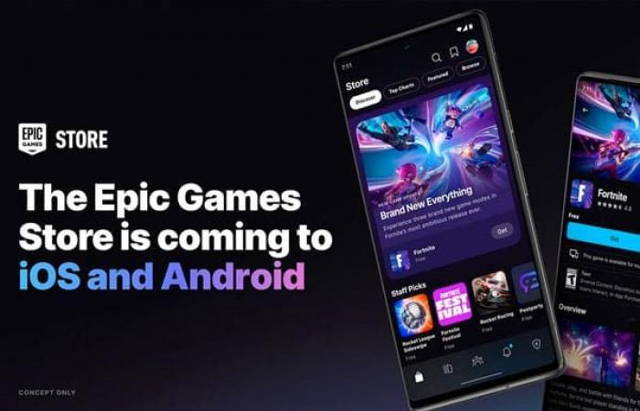 Epic Games presentó su tienda de aplicaciones y Fortnite a Apple