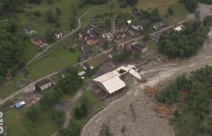 Alerta de inundaciones en Ticino, donde continúa la búsqueda de cinco personas desaparecidas – rts.ch