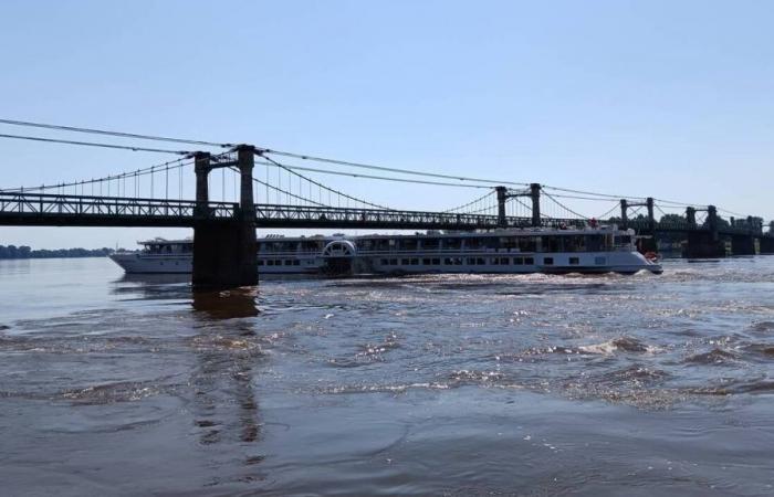 Tras la colisión con el Loire Princesse, el puente de Ingrandes sólo sufrió “dos rasguños”