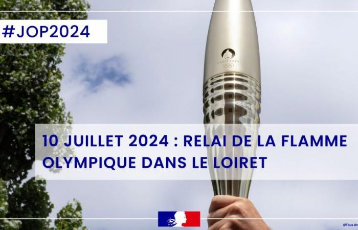 10 de julio de 2024: relevo de la antorcha olímpica en Loiret – Noticias