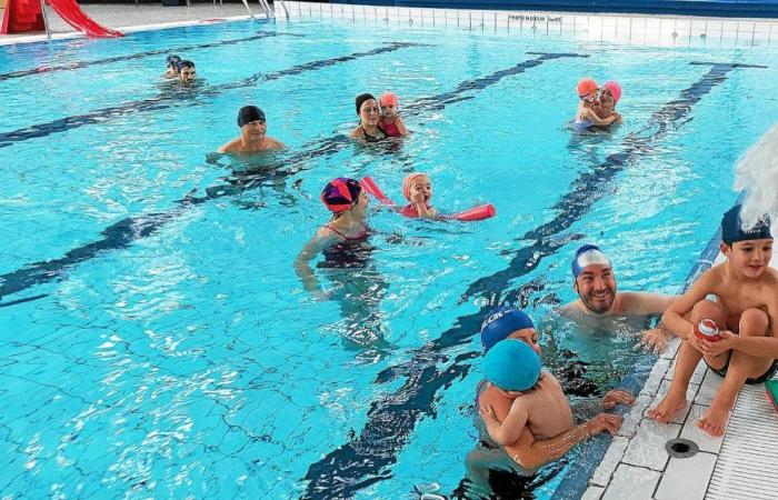 Después de 36 años, finaliza la actividad de natación para bebés en el Club Omnisport de Kerentrech, en Lorient
