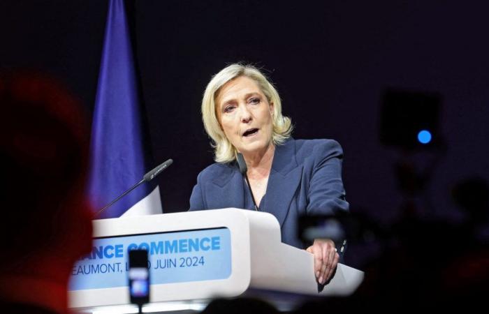 Jordan Bardella no será primer ministro si no tiene mayoría absoluta, dice Marine Le Pen