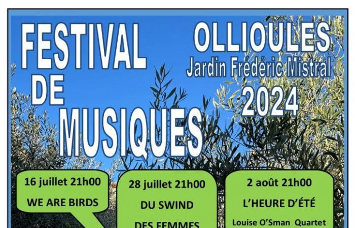 Festival de música del Comité Oficial de los Festivales de Ollioules, ¡jazz en toda su gama!
