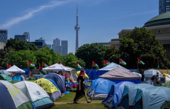 Orden judicial: Los manifestantes deben abandonar el campamento de la Universidad de Toronto | Medio Oriente, el eterno conflicto