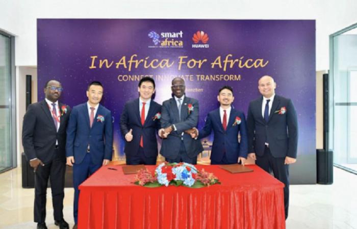Smart Africa y Huawei firman una asociación para acelerar la transformación digital en África