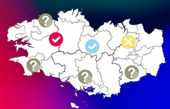 Elecciones legislativas de 2024 en Bretaña: no se decide nada en estos siete distritos electorales