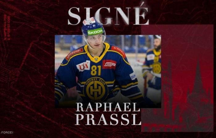 Raphael Prassl participa en el Lausanne Hockey Club – Lausanne HC