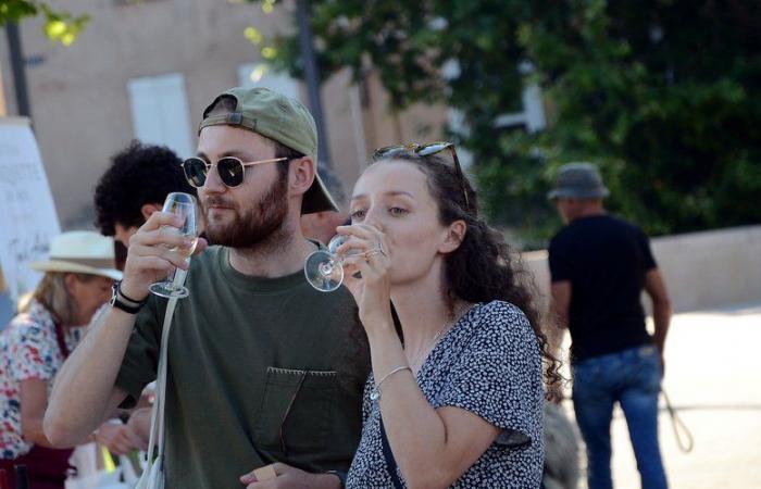 Catamos los vinos de la AOC la Clape durante todo el verano en el centro de Narbona