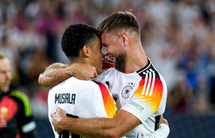 Alemania
      golea
      a
      Hungría
      –
      Liga
      de
      Naciones
      –
      Jornada
      1
      –
      Alemania-Hungría
      (5-0)