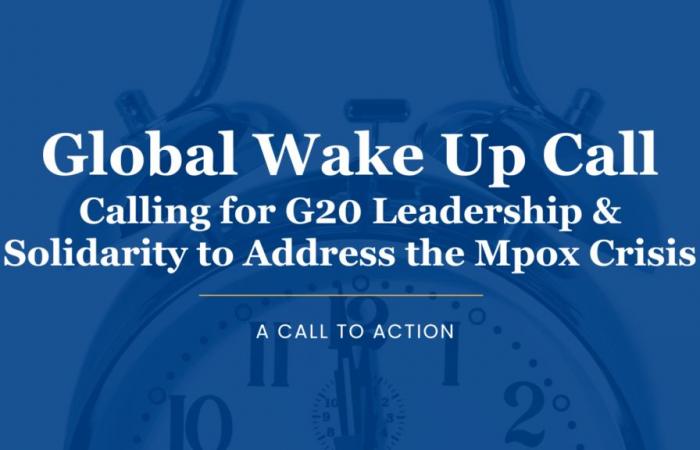 Más
      de
      70
      personas
      piden
      liderazgo
      y
      solidaridad
      en
      el
      G20
      para
      abordar
      la
      crisis
      de
      Mpox