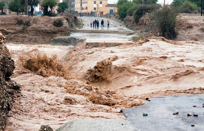 El
      sureste
      de
      Marruecos
      bajo
      el
      agua
      y
      máxima
      vigilancia