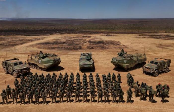 Soldados
      chinos
      y
      estadounidenses
      participan
      en
      ejercicios
      militares
      conjuntos
      en
      Brasil