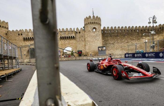 Leclerc
      logra
      la
      pole
      en
      Azerbaiyán,
      Verstappen
      6º
      y
      Norris
      fuera
      en
      la
      Q1