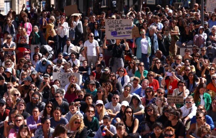 Manifestaciones
      en
      toda
      Francia
      en
      apoyo
      a
      Gisèle
      Pelicot