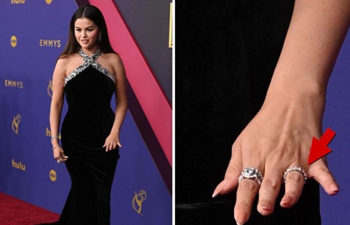 Selena
      Gomez
      alimenta
      más
      especulaciones
      sobre
      su
      compromiso
      en
      los
      Emmy
      –
      .