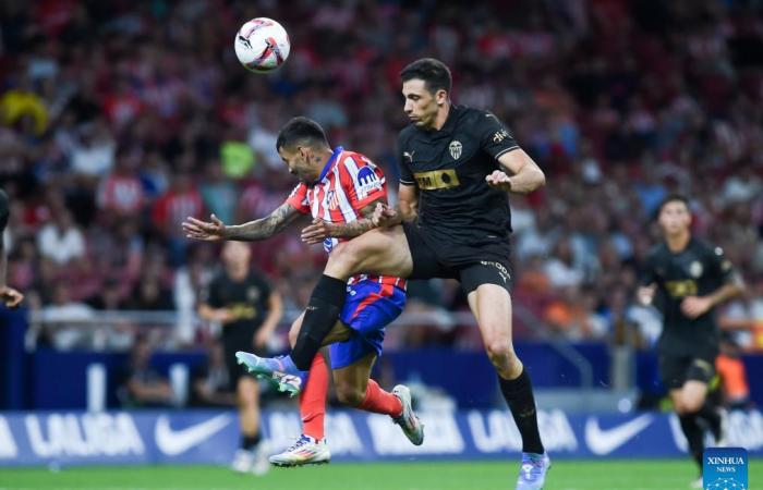 Atlético
      de
      Madrid
      vs
      Valencia
      CF-Xinhua