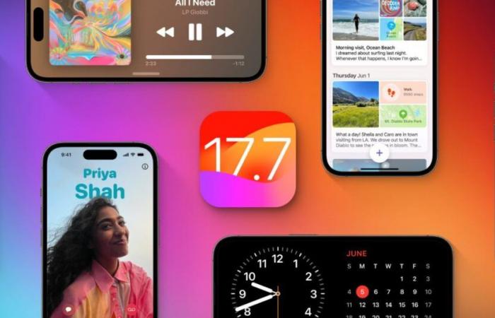 Apple
      lanza
      iOS
      17.7
      con
      correcciones
      de
      seguridad
      como
      alternativa
      a
      iOS
      18
      –
      .