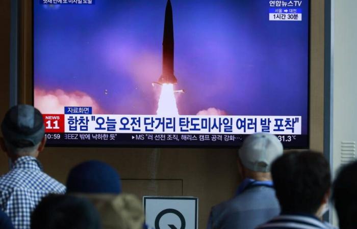 Corea del Norte dispara múltiples misiles balísticos, segunda salva en una semana