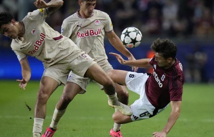 Liga de Campeones de Fútbol de la República Checa APTOPIX