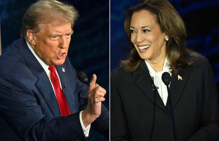 Donald Trump y Kamala Harris nos mantendrán despiertos hasta tarde el 5 de noviembre