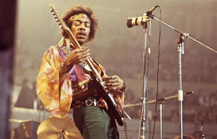 En 1970, la muerte del cantante estadounidense Jimi Hendrix