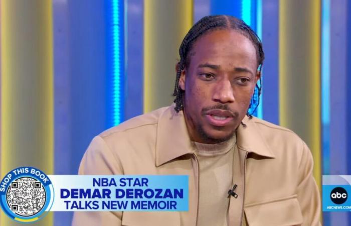 DeMar DeRozan presenta su nuevo libro, centrado en su trayectoria y su salud mental