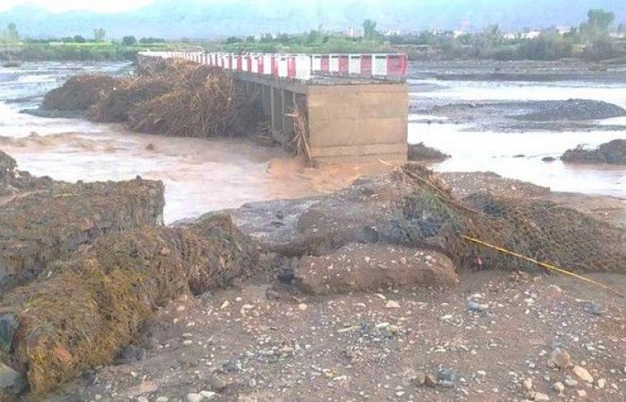 Dos días antes de su inauguración oficial, un puente se derrumba cerca de Zaouiat Sidi Boukil