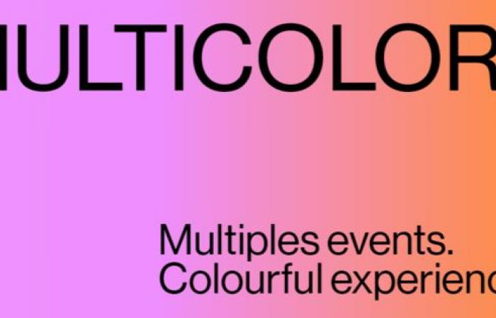 Múltiples eventos, experiencias coloridas con Multicolore