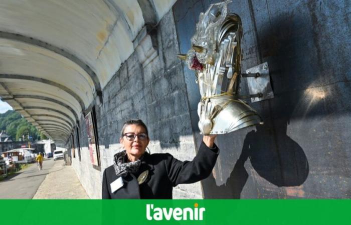 Una galería de arte al aire libre en Namur, a orillas del Mosa