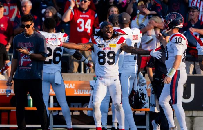 Los Alouettes derrotan a Rouge et Noir 24-12