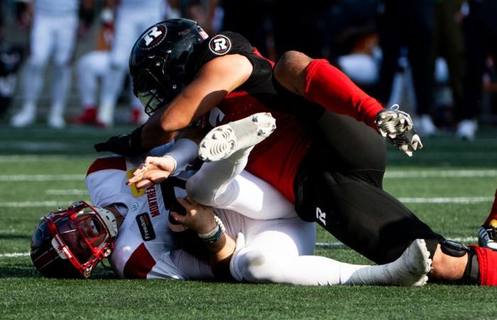 Los Alouettes derrotan a Rouge et Noir 24-12