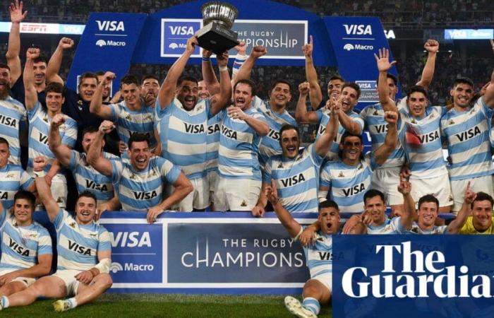 Argentina sorprende a Sudáfrica y mantiene vivas sus esperanzas de ganar el Rugby Championship