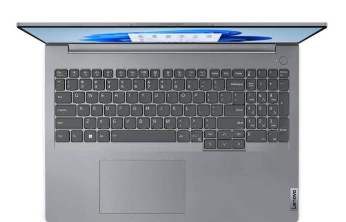 Promoción 879€ Lenovo ThinkBook 16 G6 IRL (21KH001XFR), Ultrabook Profesional Aluminio Plata 16″ fino y ligero bajo Intel Core i5 con 2 biométricos y TB4