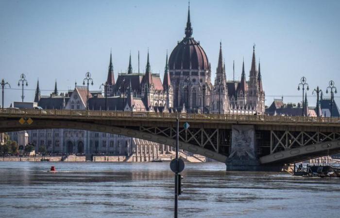 Tras la tormenta Boris, el Danubio inundado asedia Budapest en Hungría