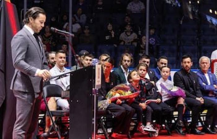 La camiseta de Jonathan Marchessault fue retirada por los Remparts al día siguiente de la muerte de su madre