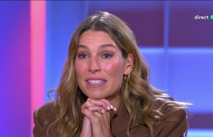 Laury Thilleman se derrumba al hablar de su abuela en “C à vous”