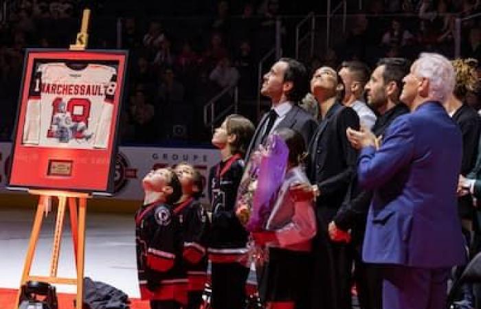 La camiseta de Jonathan Marchessault fue retirada por los Remparts al día siguiente de la muerte de su madre