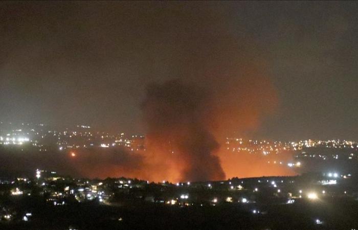 Varias ciudades devastadas por incendios tras ola de ataques aéreos israelíes