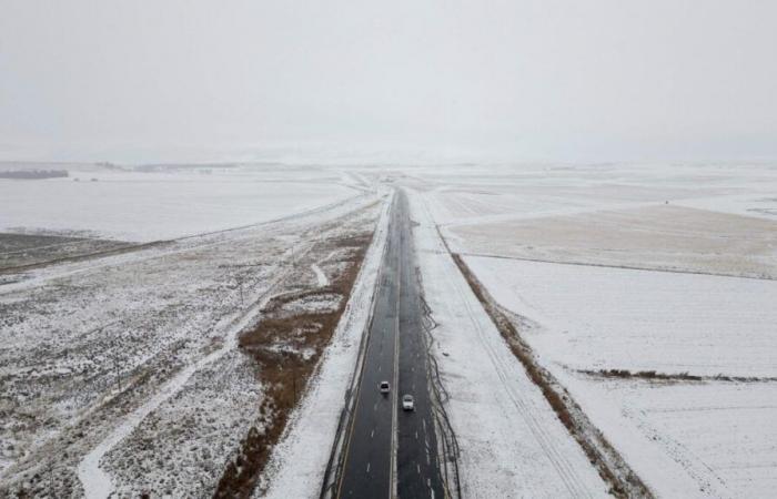 Caos en Sudáfrica por la… nieve (fotos y vídeo)