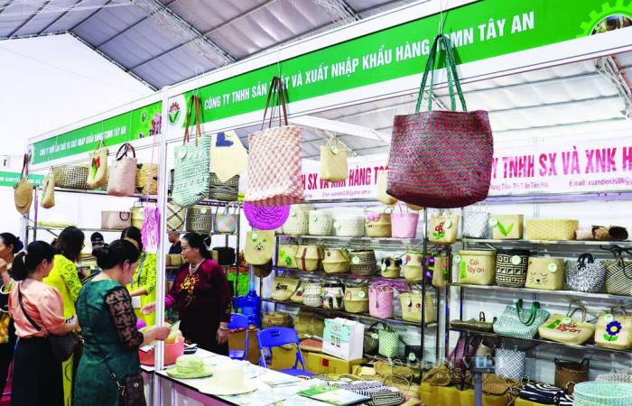 Manos doradas tejen la esencia de la juncia en Thai Binh