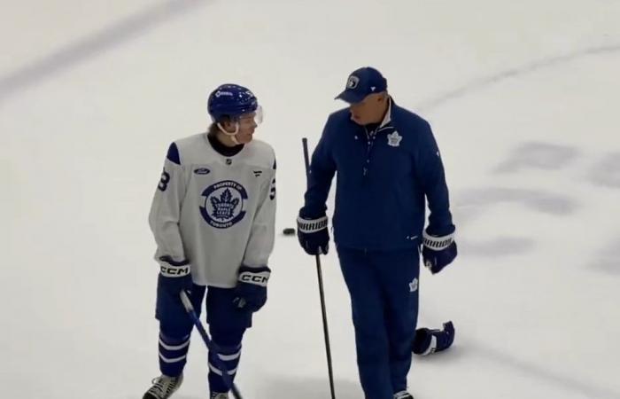 Craig Berube elimina la música durante la práctica de los Leafs